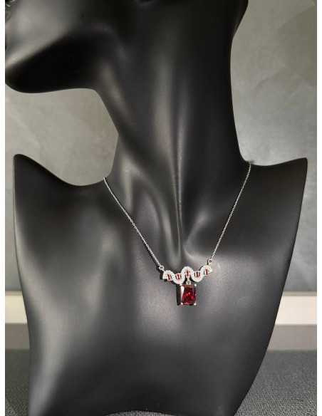 The Crimson Cadence Necklace