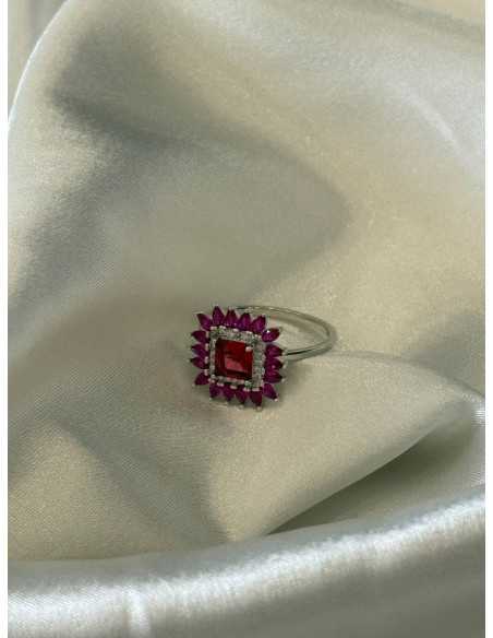 The Midnight Bloom Ring