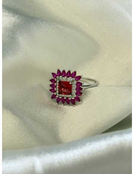 The Midnight Bloom Ring