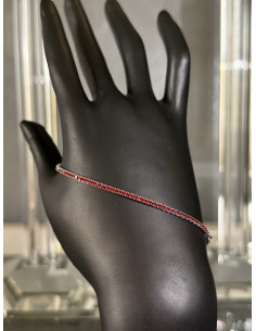 Red Gemstone Bracelet