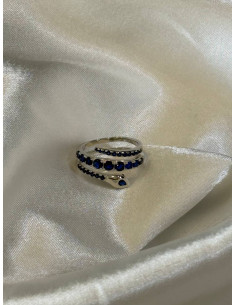 Sapphire Snake Ring 2