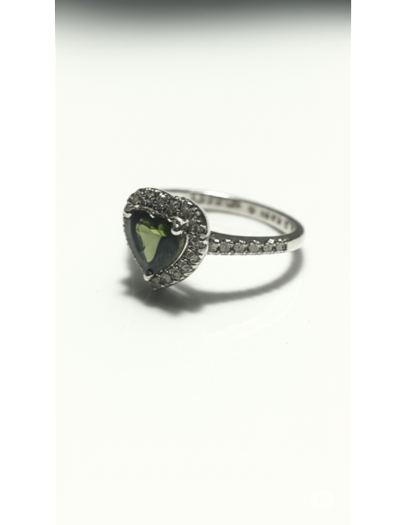 Elevated Heart Ring
