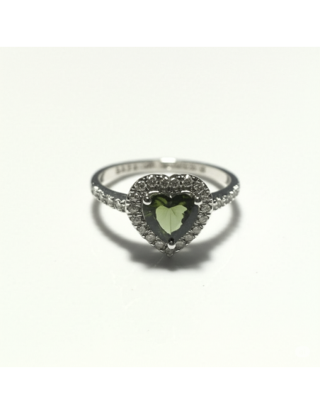 Elevated Heart Ring